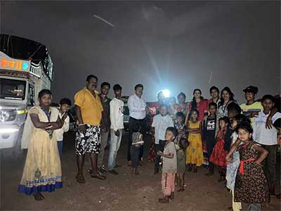 diwali social service help to needy people